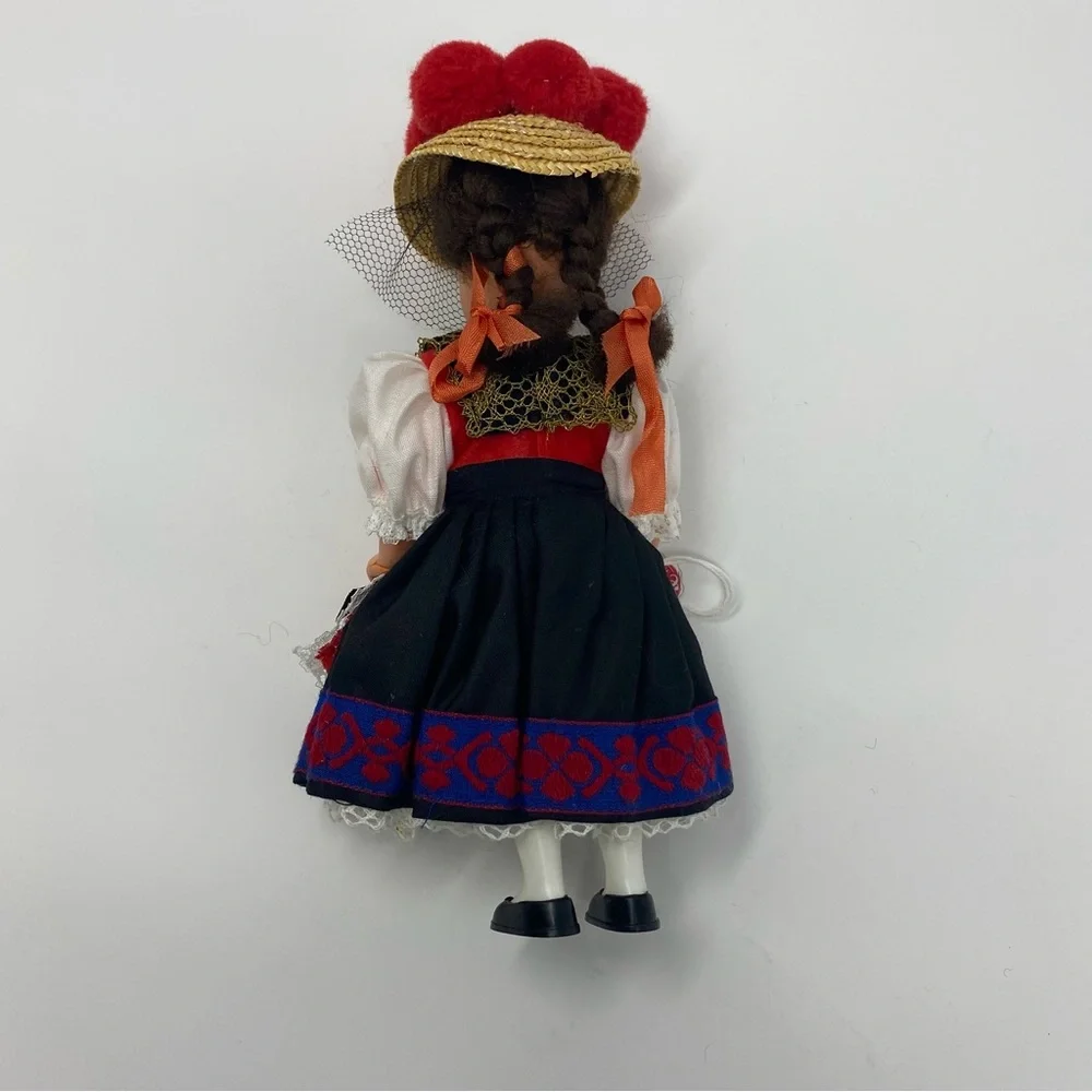 Vintage West Germany Moll's Trachten-Puppen Celluloid Doll 1950's Gutachtal‎